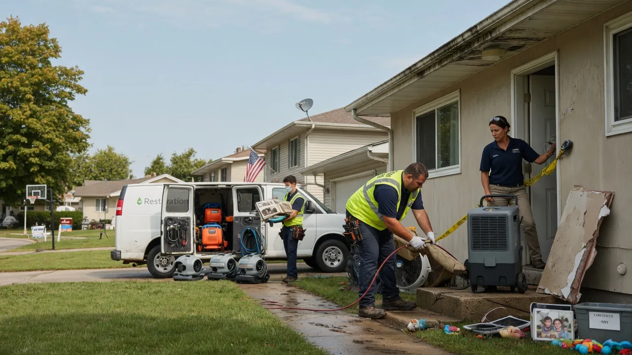 Water Damage Restoration in Pleasant Hill, IA near me